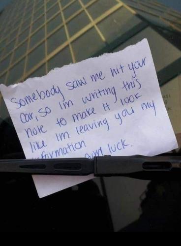 A little bit of humour A little bit of humour- Genuine Statements on insurance claims.