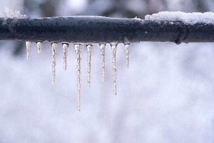 Frozen pipe prevention Frozen pipes are a major cause of water damage during cold spells.